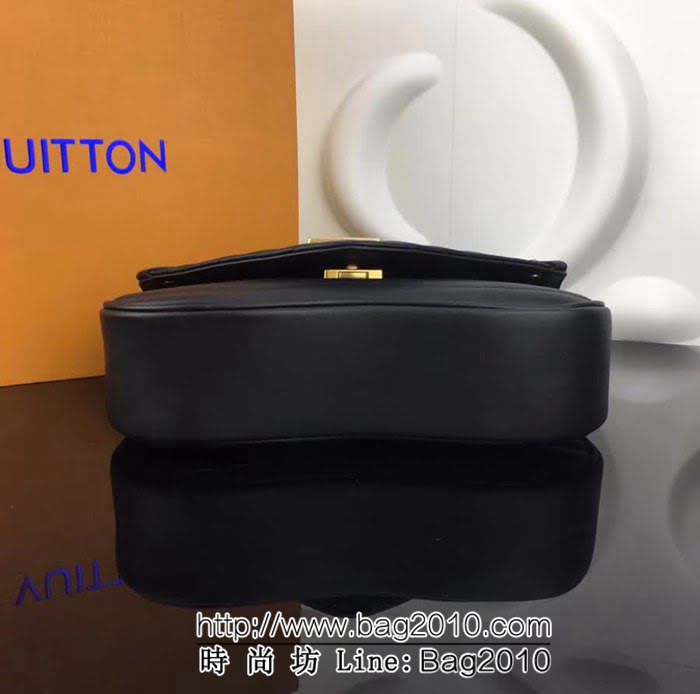 路易威登LV頂級原單M51498黑色 NEW WAVE 中號牛皮鏈條包 YDH1769